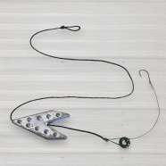 Макушатник оснащений Ластівчин хвіст Sadey, 1 гачок, 130г